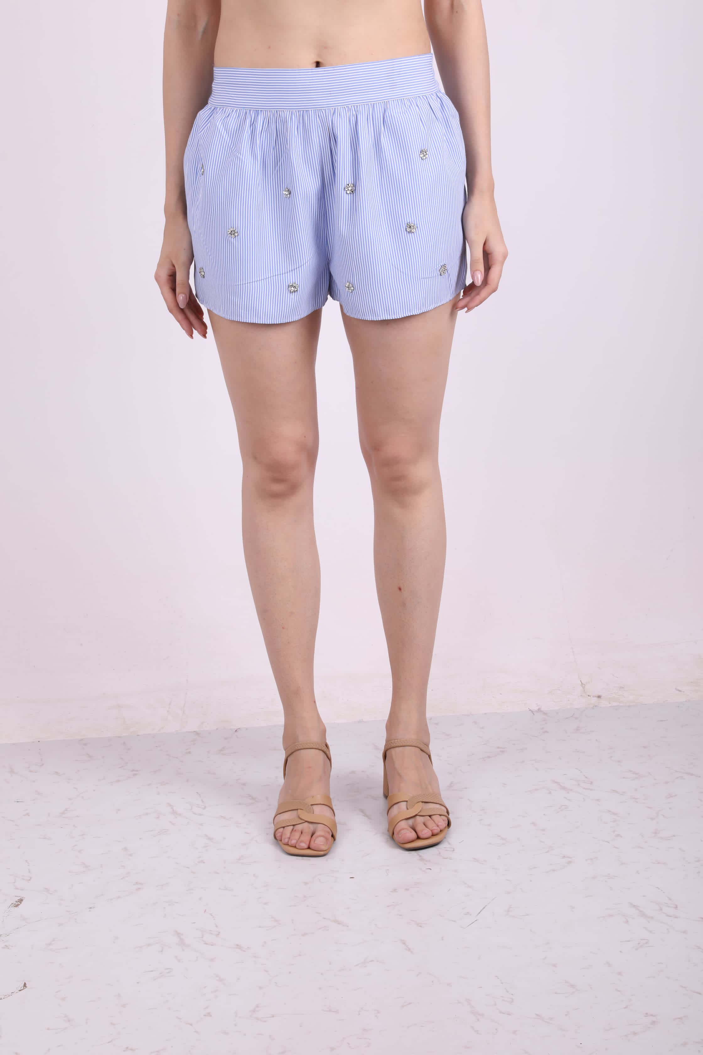 Women Shorts - Purple